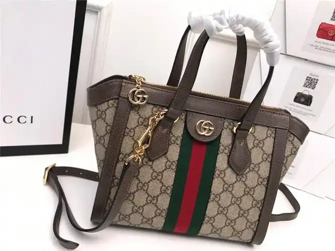 gucci古驰547551ophidia系列小号gg托特包
