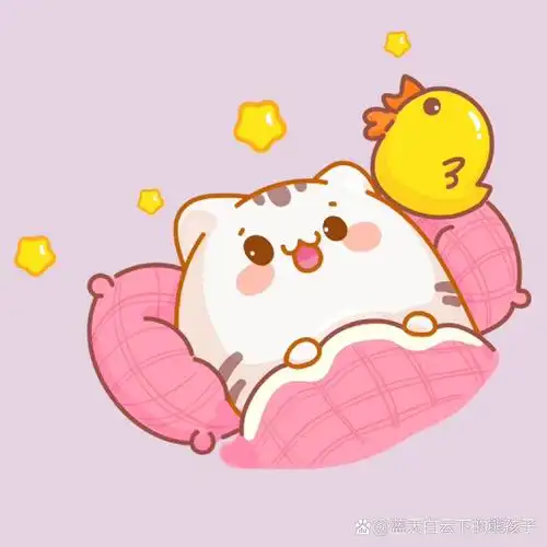 【卡通小猫咪no.4】可爱到溢出屏幕的小胖猫