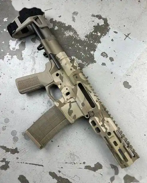 满屏的骚气加装了slr家配件的枪械美图欣赏