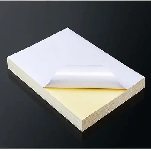 【全国包邮】a4/a3铜版纸不干胶 光面哑面铜版纸不干胶 批发价格