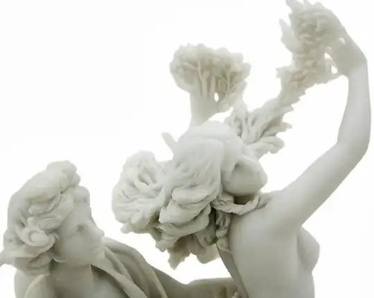 这个戴面具的素描石膏像叫什么名字?有什么相关的神话故事?