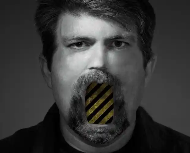 人像效果,制作一个被封嘴巴的人像效果(5)