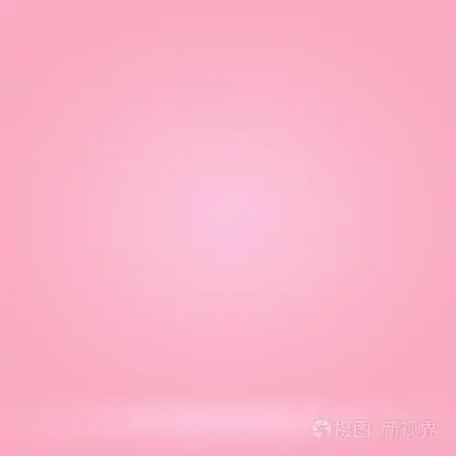 抽象空平滑淡粉色工作室背景用作产品展示横幅模板的蒙太奇