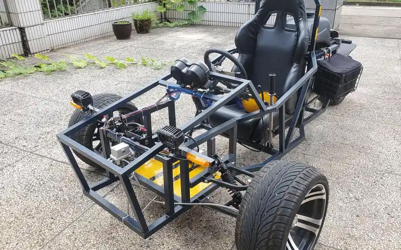 自制125cc倒三轮摩托 _易车视频