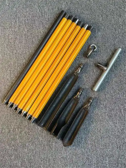 正宗洛阳铲打洞取土挖土锰钢铲头取土器神器地质勘探工具取样