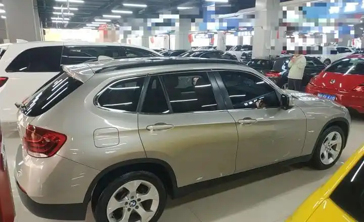 郑州二手宝马x1 2012 款 sdrive18i 豪华型 香槟色 - 小猪二手车