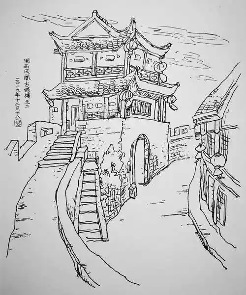 钢笔画临摹1(2019.9.19-3.18)