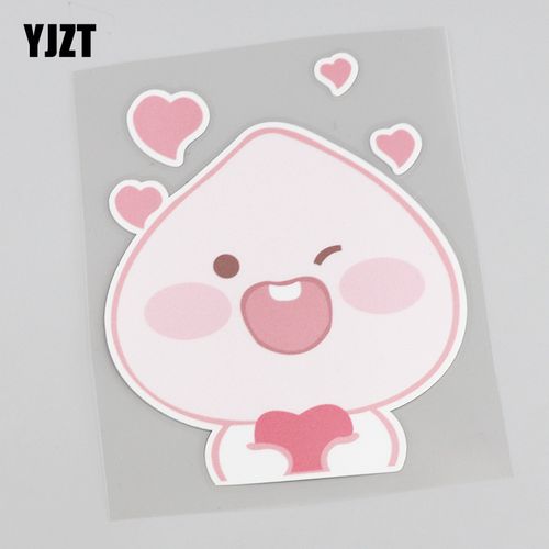 yjzt 个性卡通图案 爱心汽车贴纸 划痕遮挡 cs6133