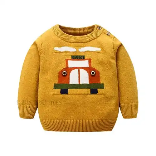 羊毛男孩毛衣设计儿童毛衣男孩毛衣针织图案