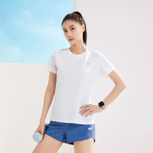 361运动t恤新款简约女士圆领短袖百搭休闲女式运动t恤女装