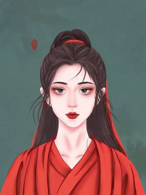 红衣古风花木兰|插画|创作习作|佳一手绘 - 原创作品 - 站酷 (zcool)