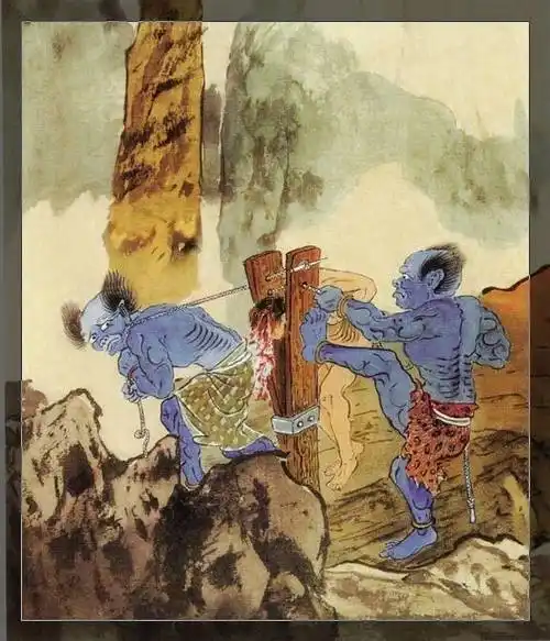 佛教阿鼻地狱最恐怖的图片阿鼻地狱是第几层