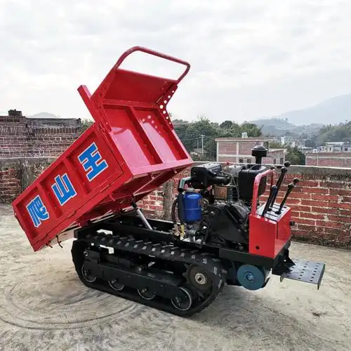 载重王履带运输车小型山地爬山王搬运车果园山区运输车