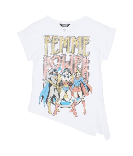truce白色t恤|femme power tee (little kids/big kids)