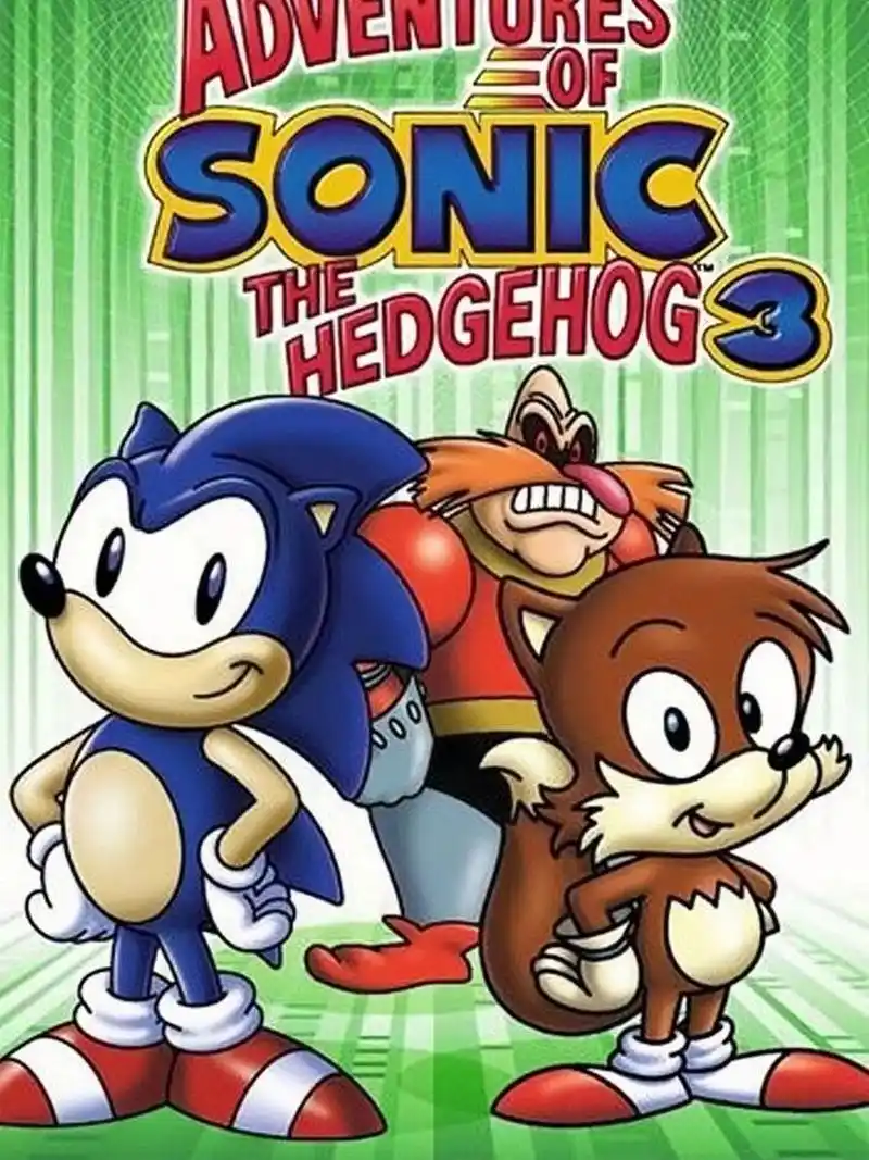 回忆100部童年动画片(134)刺猬索尼克 71还有人记得这部动画片吗?