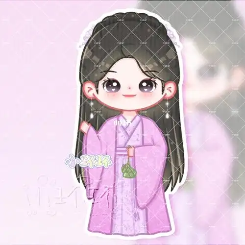 是谁周末还要上课我不说#q版  #饭圈设计  #杨紫  #锦觅