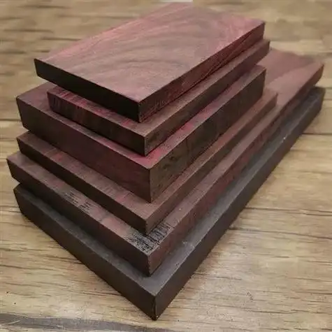 大叶紫檀木原木料边角料摆件东阳a木雕下脚料diy手工雕刻材料红木