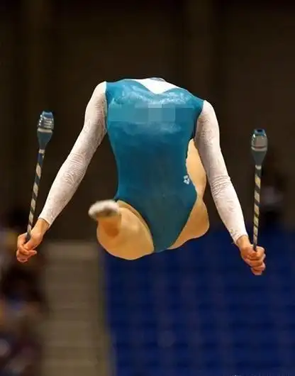 6,无头的体操运动员很不可思议对吧,初看或许会怀疑它的真实性,但是