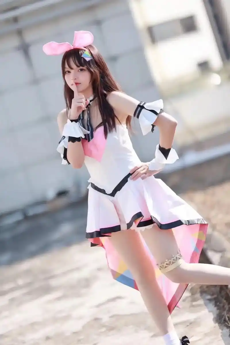 绊爱生日礼服cos场照!