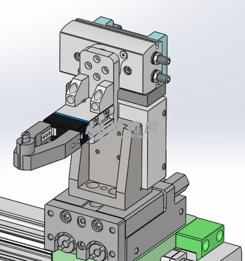 单工位上料气动机械手