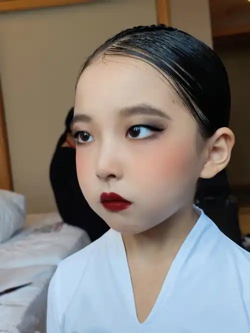 拉丁舞  #少儿拉丁舞  #拉丁舞比赛  #广州少儿拉丁舞  #舞台妆