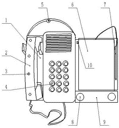 一种矿用电话机制造技术
