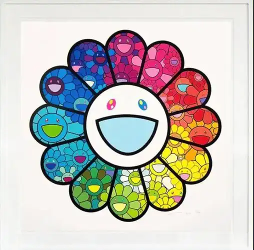 村上隆最新太阳花版画