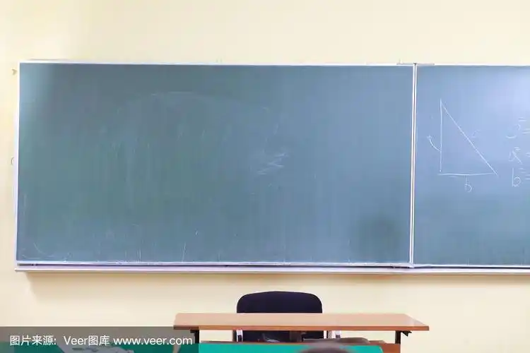 教室里的黑板.
