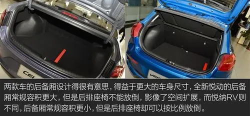 空间:全新悦动乘坐空间占优悦纳rv后备厢空间更灵活