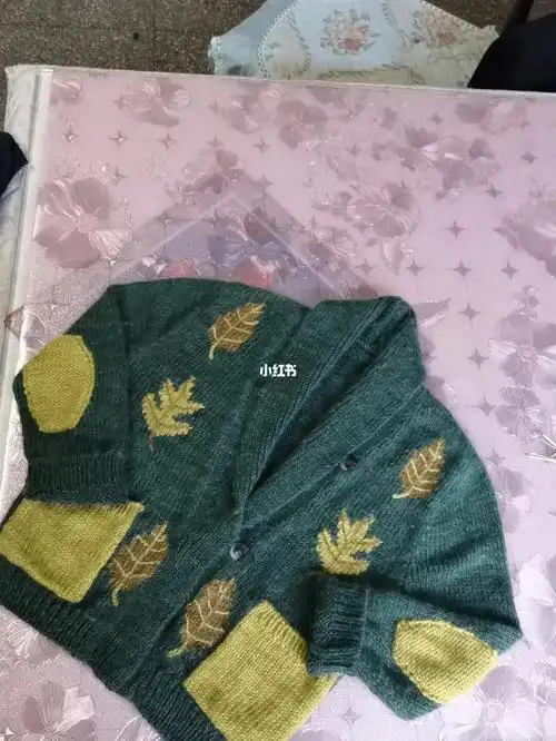 又一件枫叶毛衣阿烨与团团的线和图解