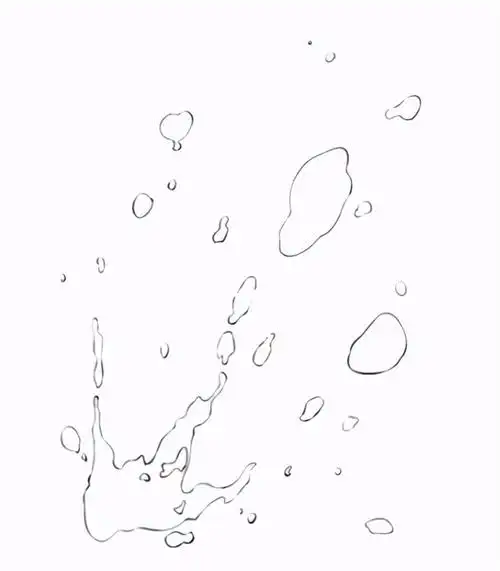 99的人都能学会水滴画法零基础入门级水珠画法教程
