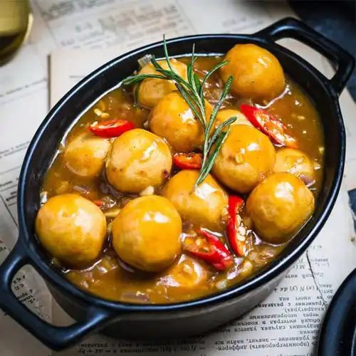 平海鱼丸水产冷冻弹牙配料火锅关东咖喱黄金鱼鱼丸