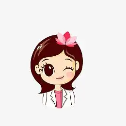 卡通女医生头像素材