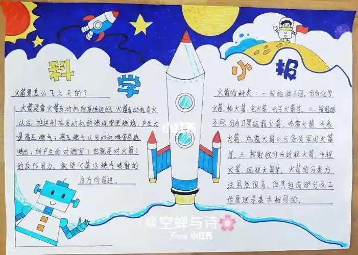 科学一二年级内容手抄报小学一年级手抄报