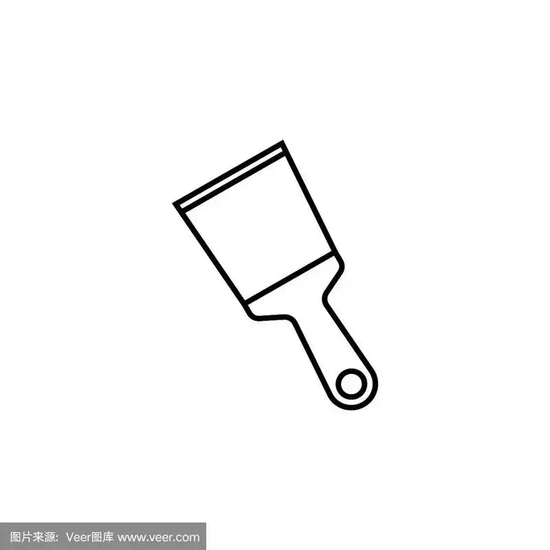 飞溅和刮刀线图标建立修复