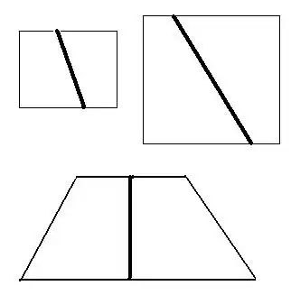 两个完全一样的直角梯形所拼成的图形可能是( ).a.长方形b.正方形c.