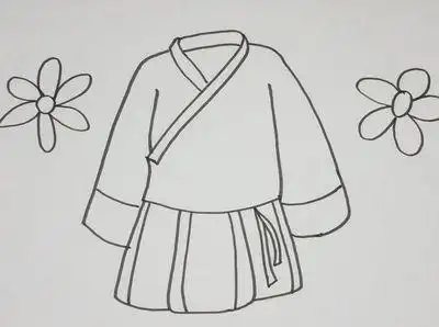 画用字母v画一套简单好看的古装古代公主头饰的简笔画古装衣服简笔画