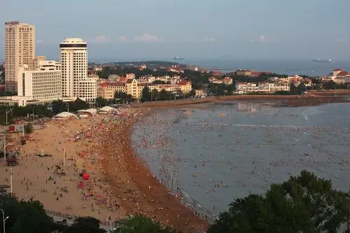 青岛第一海水浴场