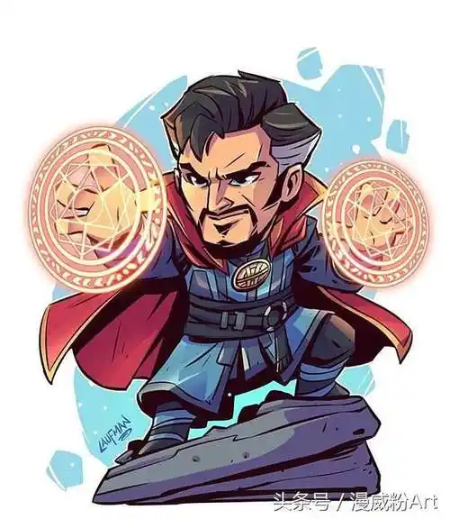 q版漫威复仇者联盟人物灭霸也呆萌可爱