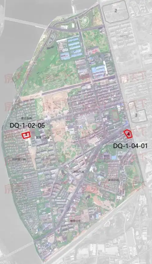 衢江区这几个地块控制性详细规划调整.
