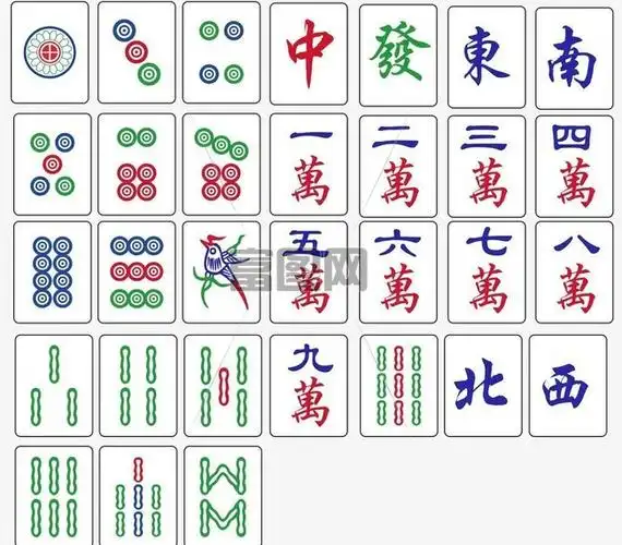 麻将花色组合