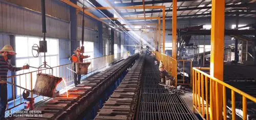 翻砂铸造模具厂图片