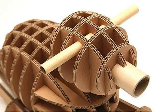 瓦楞纸做花朵步骤图解手工制作瓦楞纸花教程