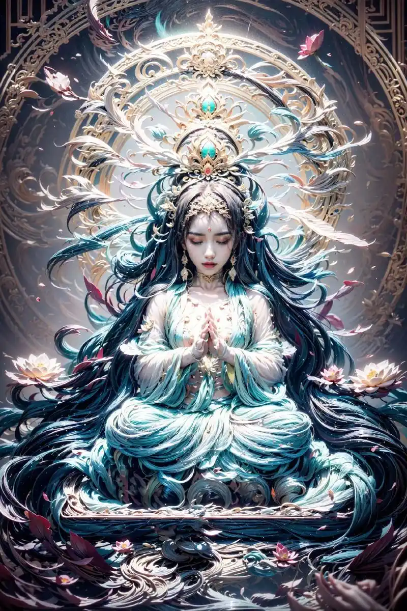 是魔是佛全在一念之间.#ai绘画 #视觉 - 抖音