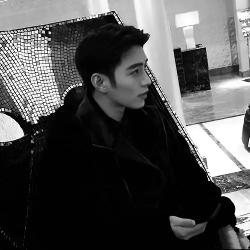 黑白男头男神席