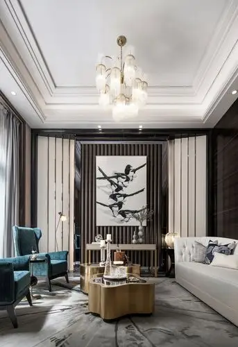 130m欧式风格,一瞬间的轻奢,强烈的立体感