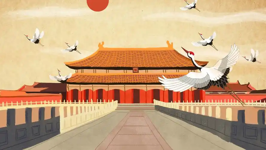 日更一组故宫插画