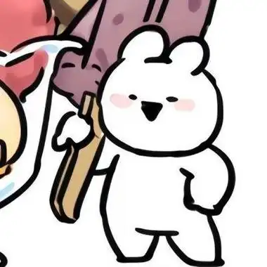 个性兔子情侣头像卡通 卡通头像图片大全 -【爱个性】