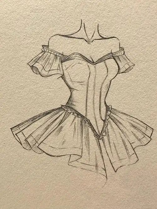 婚纱简笔画教程__财经头条