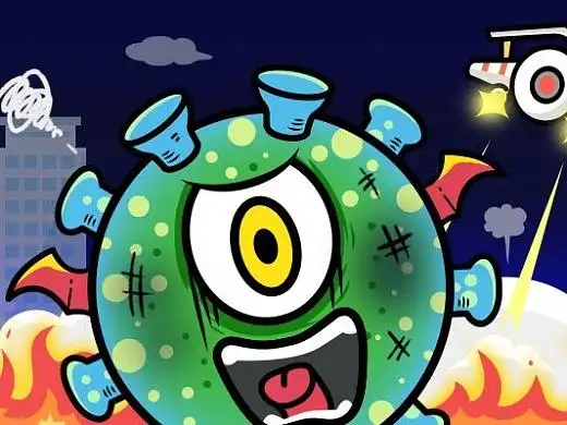 动态表情包·打击新冠病毒